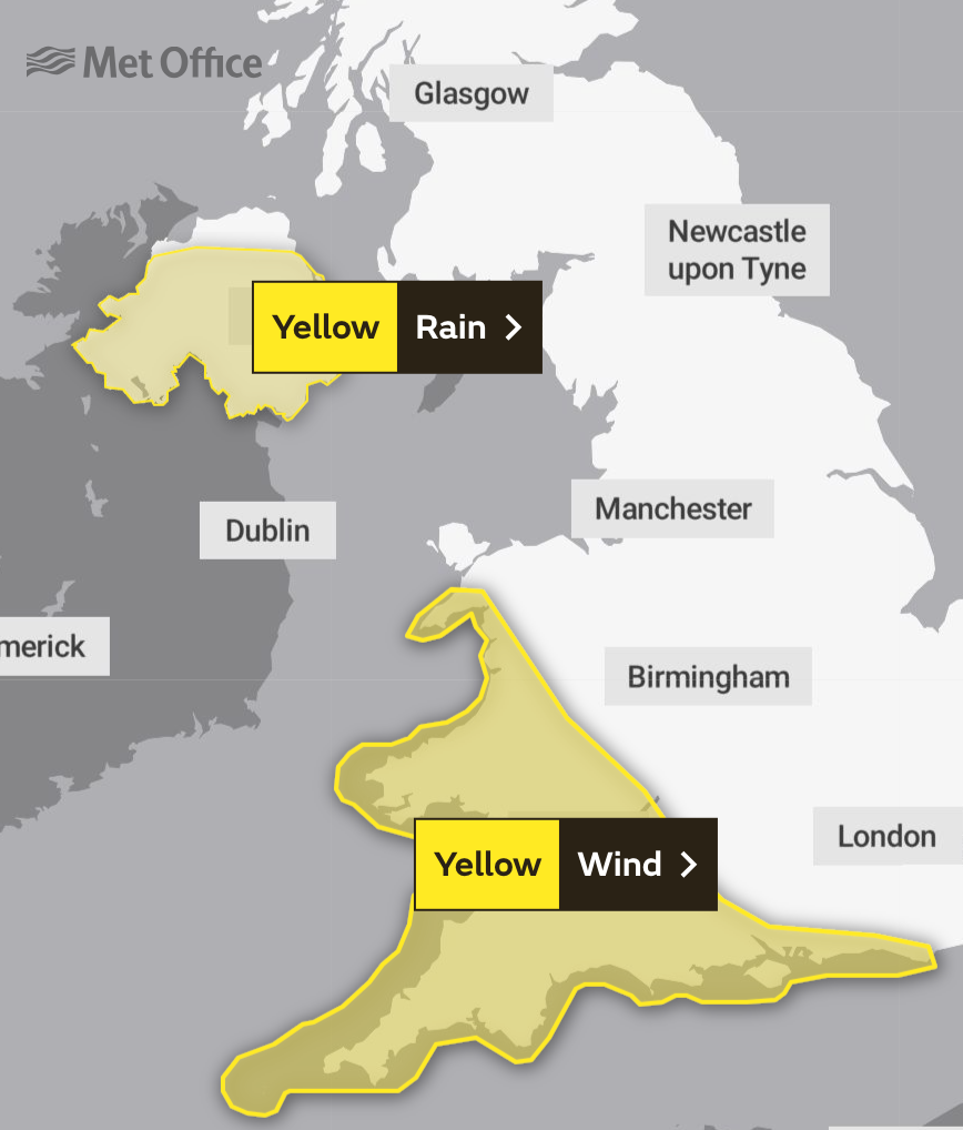 Storm Antoni: First Met Office-named Storm Of Year To Hit UK This ...